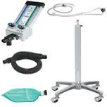 Flowmeter Systems- Tall Mobile Stand – SedationKit