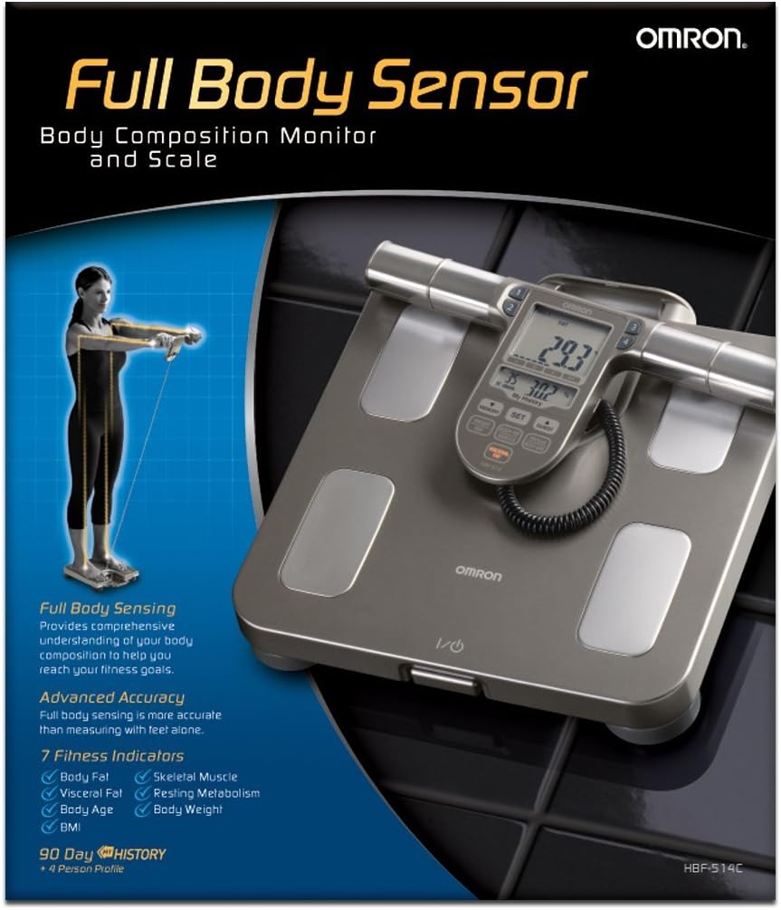 Omron Body Composition Monitor with Scale – 7 Fitness Indicators